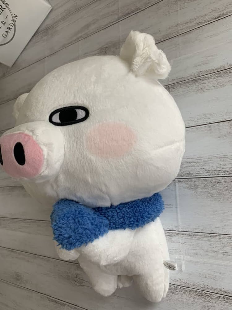 新品　ヨッシースタンプ　あったかＢＩＧぬいぐるみ②　ぶたさん　ぬいぐるみ 新品 ヨッシースタンプ あったかBIGぬいぐるみ② ぶたさん